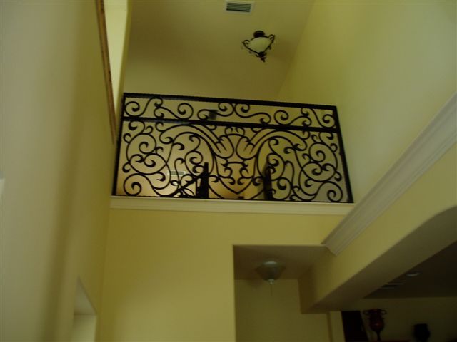 wrought iron railing