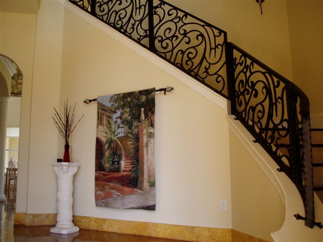 ornamental metal railing