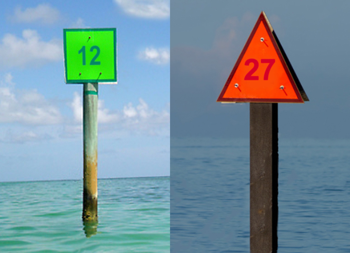 reflective tape for channel markers buoys