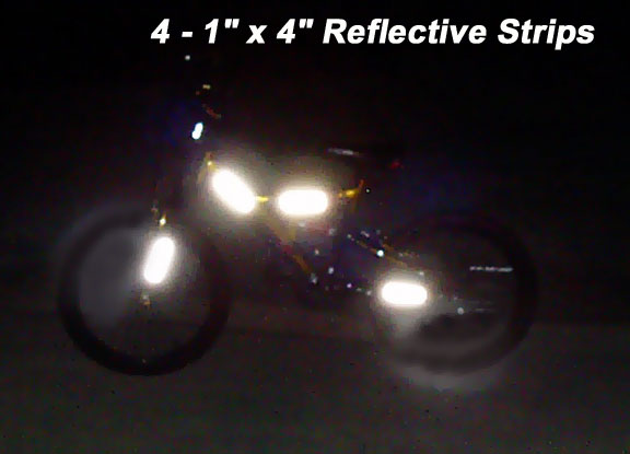 reflective bike tape