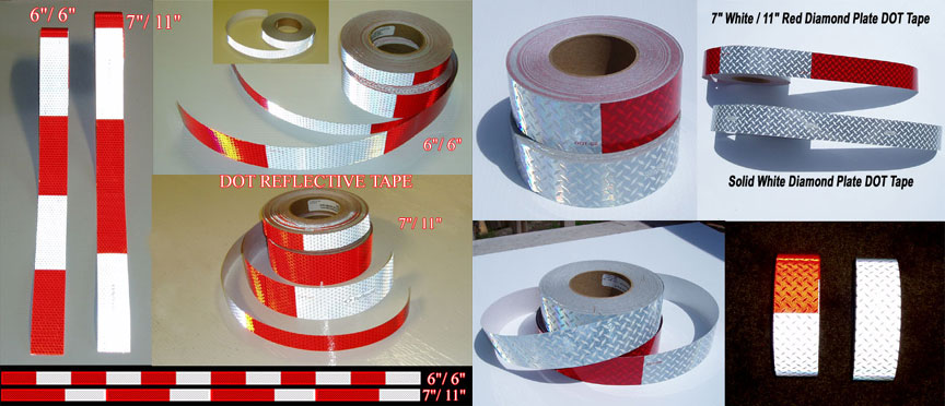 oralite 6/6 7/11 dot reflective tape