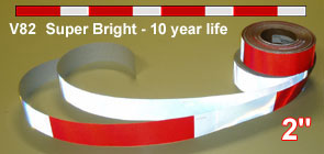 2 inch dot reflective tape