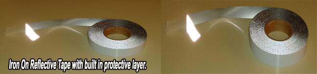 reflective iron on tape