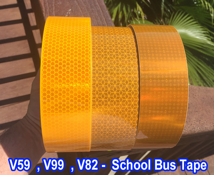oralite v59 v82 v99 school bus reflective tape