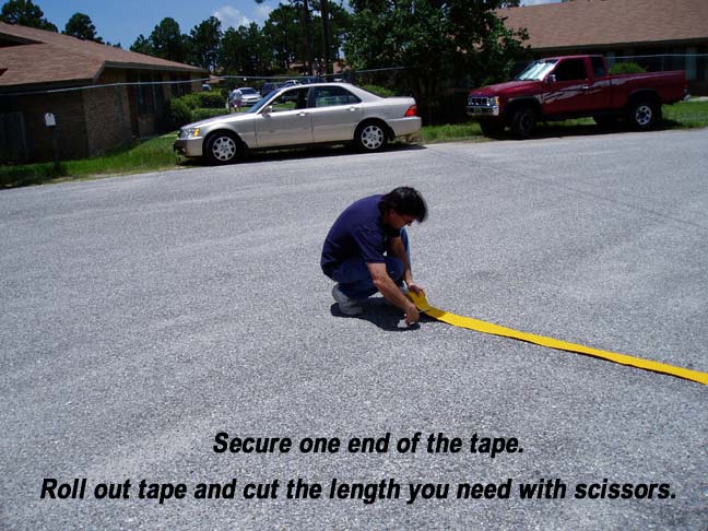 pavement striping tape