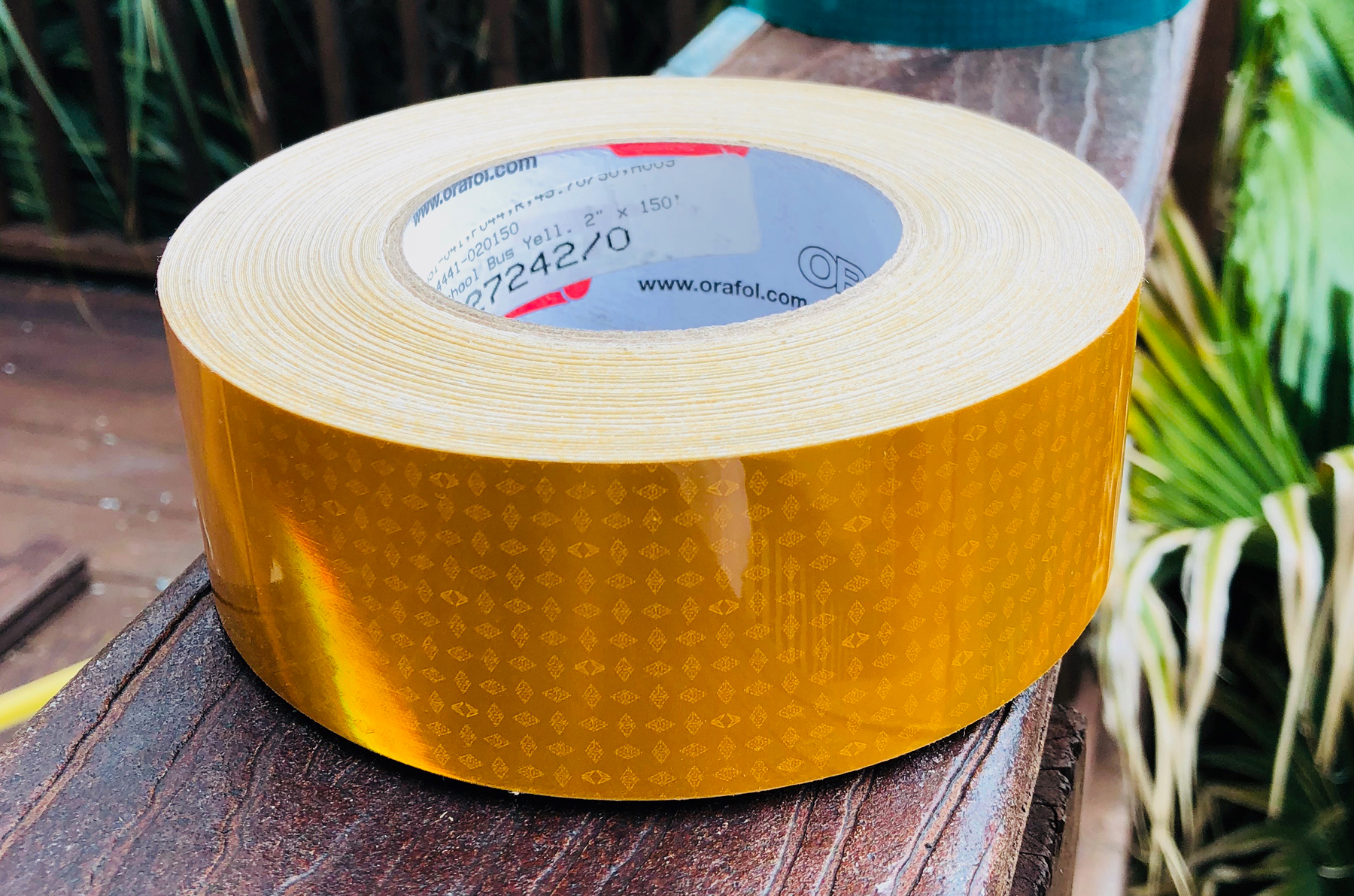 oralite v82 school bus yellow reflective tape