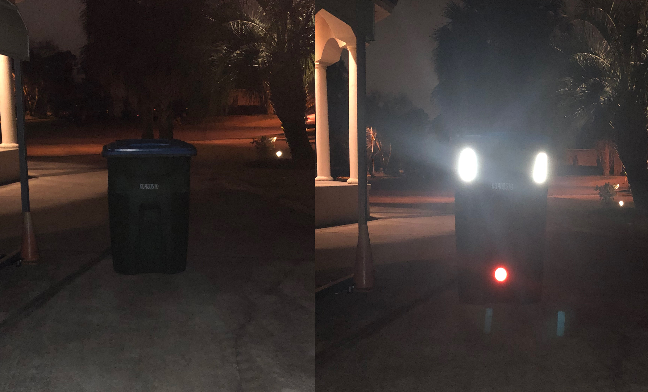 reflective tape for garbage cans