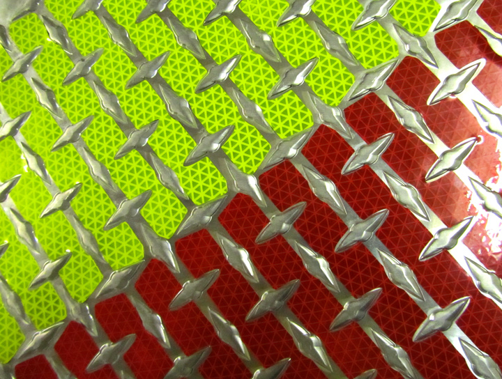 nfpa 1901 reflective strips diamond plate