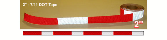 2 inch dot reflective tape