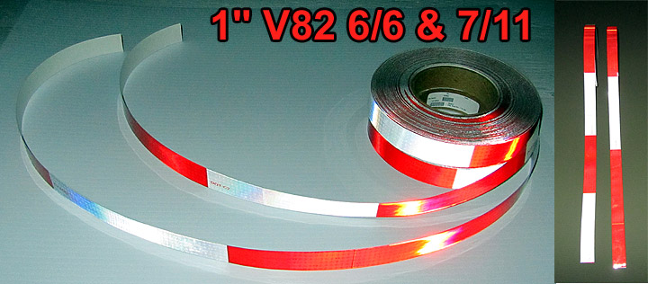 1 inch dot c2 reflective trailer tape