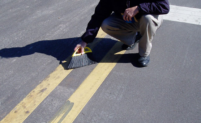 raised pavement marker adhesive pads