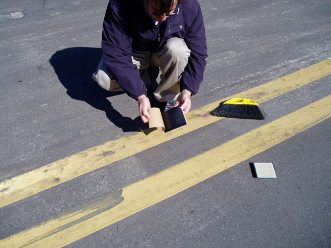 reflective road marker adhesive