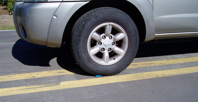 reflective road markers