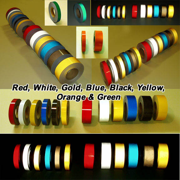 type 1 colored engineer grade reflective tape for gates